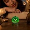 thumbnail image 4 of Halloween Decorations - Miniature Artificial Resin Pumpkin Ornaments Suitable For Halloween Decorate Ideal For Party Favors Home Accents And DIY Crafts., 4 of 5
