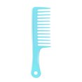 thumbnail image 1 of Peine de madera de dientes anchos para cabello húmedo o seco: evita enredos y electricidad estática: para peinar y desenredar, 1 of 6