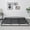 Black, variant on Low Bed Frame, 6 Inch King Size Metal Platform Bed Frame with Arch Design, Heavy Duty Bed Frame, Strong Bearing Capacity, No Box Spring Needed