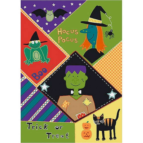 Milliken Seasonal Inspirations Area Rug Halloween 00003 Hocus Pocus Boo 2' 8" x 3' 10" Rectangle