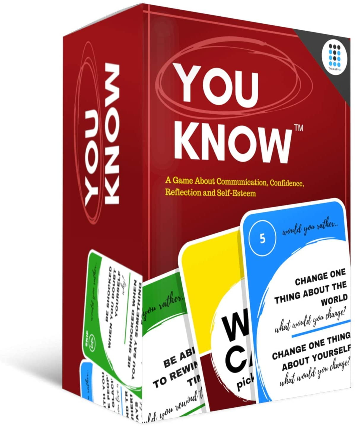 Therapy U, You Know, Therapy and Social Skills Games, A Fun Game That Opens  Communication and Encourages Meaningful Conversations to Establish  Relationships - Walmart.com