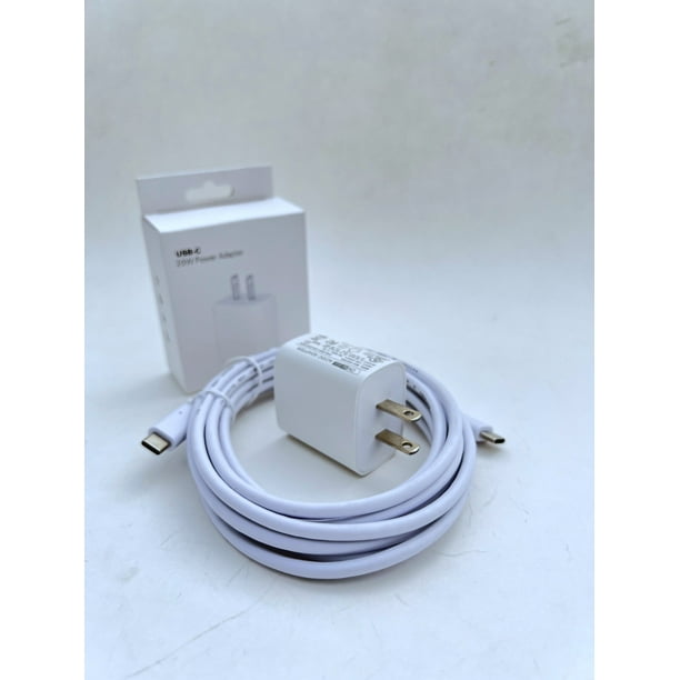 UL Listed] OMNIHIL Wall Charger+5FT USB-C-to-C Cable Compatible