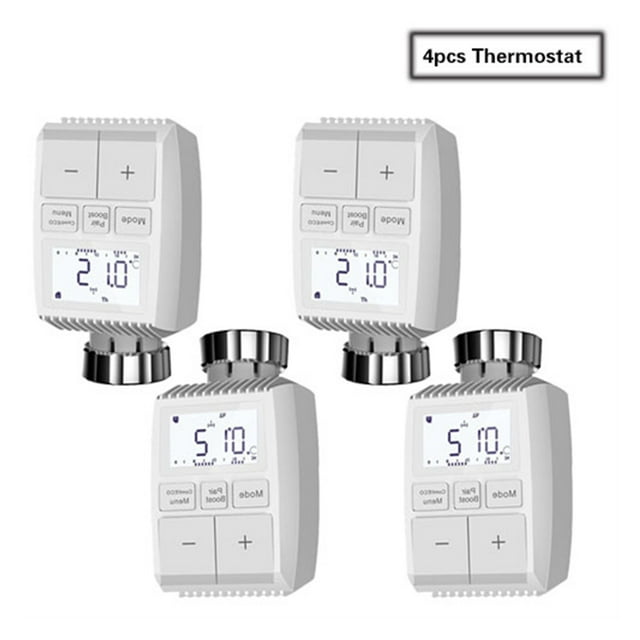 Contrôleur de Température Chauffant 3.0 Haut-Parleur Intelligent Commande Vocale Compatible avec Thermostat, Facile à Installer