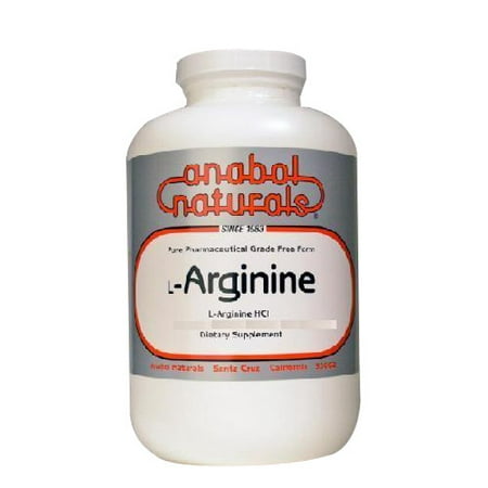 Anabol Naturals L-Arginine avec la vitamine B-6 poudre pure - 500 Gm