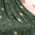 thumbnail image 3 of Dark Green Sun Planet Star Cloud Pattern Blanket,Comfortable Soft Lamb Wool Throw Blanket,All Season,Warm Lightweight Blankets for Sofa Bed Couch Living Room Chair,30"x40", 3 of 4