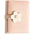 thumbnail image 3 of Shisuyan Korean Style Folding Wallet For Simple Floral Pattern Pu Purse Compact Change Purse For Student Accessory, 3 of 8