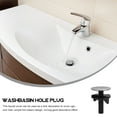 thumbnail image 2 of Miangastore Classic Design Kitchen Sink Hole Cover Sealing 2Pcs 1.8x2.4in, 2 of 8
