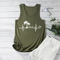 thumbnail image 4 of HAPIMO Women's Summer Tank Tops Stars Graphic Print Tops Sleeveless Shirts for Girls Casual Slim Fit Camis Vest O-Neck Blouse Daily Basic Camisole Rollbacks Green, 4 of 6