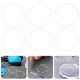 thumbnail image 1 of CRAFTHROU 10Ensemble Joints pour Lunettes Ronds en Silicone Blanc avec Protection de Lentille, 1 of 8
