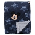 thumbnail image 3 of Manta para bebé Disney Mickey Mouse Hello World supersuave, 3 of 6