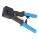 thumbnail image 3 of Kit de herramientas de crimpado Ethernet RJ45 RJ12 RJ11 Conector Crimpadora portátil con pelacables de red, 3 of 14