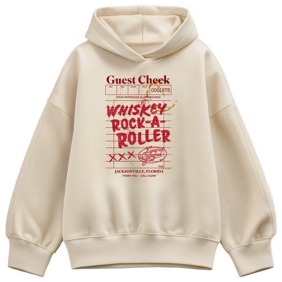Lynyrd Skynyrd - Whiskey Rock-A-Roller - Women's Oversized Fleece Hoodie Sweatshirt