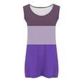 thumbnail image 6 of Levmjia Women Tank Tops Summer Casual Sleeveless Printed Loose Fit Camisoles Soft Breathable Polyester Plus Size T Shirt for Women Fashion Comfortable Everyday Wear, 6 of 6