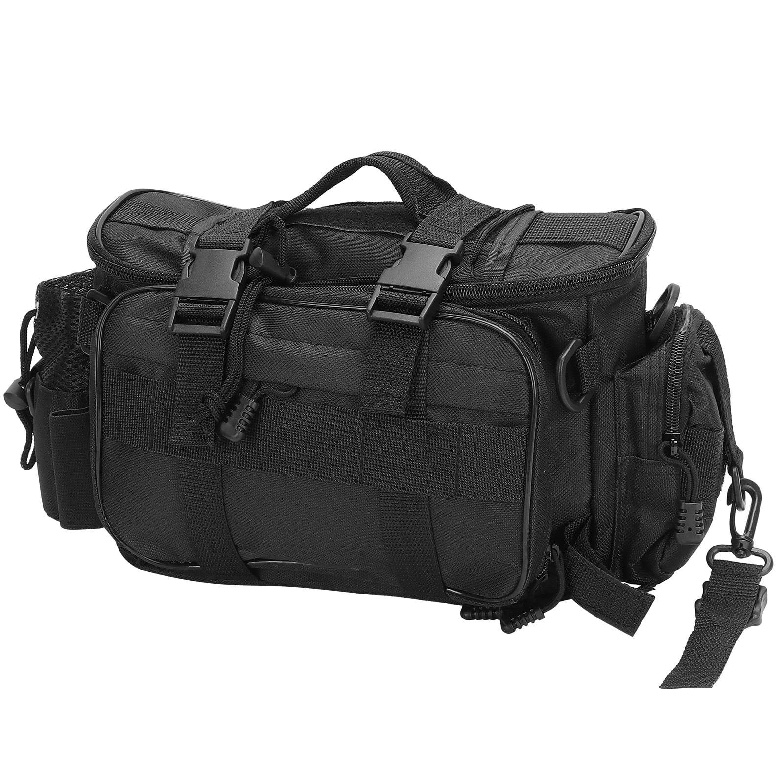 Portable Fishing Tool Bags, Waterproof Fishing Tool Bag 15.7x6.7x7.9in