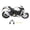 Silver, variant on M Buder Premium 1:12 Scale Alloy Motorcycle Model Realistic Kids Moto Toy for Display Collection Red Edition Detailed Diecast Vehicle Gift Set 6.7 inches / 17.0 cm