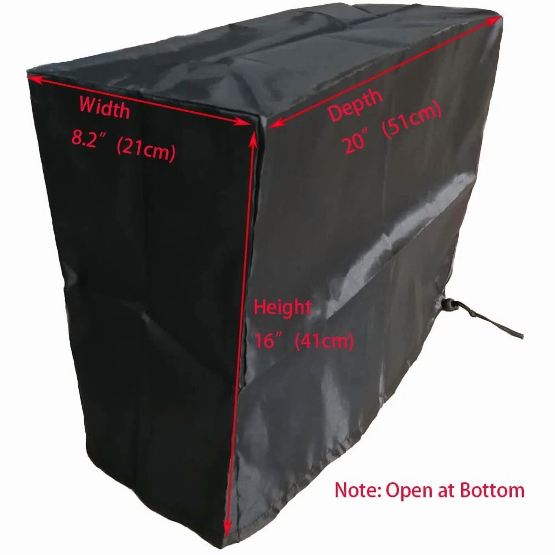 CRESTIN- Cpu Dust Cover Computer Desktop Pc Mid-Tower [Antistatic Waterproof] Jacket Pr