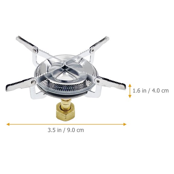 HOMEMAXS Portable Camping Stove Outdoor Stove Portable Camping Gas Stove Camping Cooker Burner