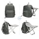thumbnail image 4 of Mochila Multifuncional con Silla Plegable para Aventuras al Aire Libre - Color Negro  

(Nota: Este título en español mexicano cumple con los requisitos de longitud y ofrece una alternativa diferente, 4 of 7