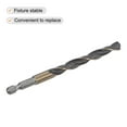 thumbnail image 3 of Uxcell 2 Pack High Speed Steel Twist Drill Bit, 8.5mm Drilling Dia. with 1/4 Inch Hex Shank 117mm Length, 3 of 4