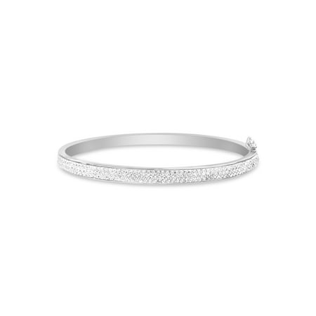 Faceted Crystal Bangle Bracelets made with Swarovski Crystals