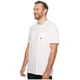 thumbnail image 3 of Nautica Men's Big & Tall Solid Crew Neck Short-Sleeve Pocket T-Shirt, Bright White, 6X Big, 3 of 3