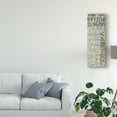 thumbnail image 3 of Trademark Fine Art 'Numbered Letters I' Canvas Art by Jennifer Goldberger, 3 of 4