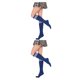 thumbnail image 4 of Qarigey Medias hasta el muslo a rayas Calentadores para piernas por encima de la rodilla Día de San Valentín Type12 NO12, 4 of 6