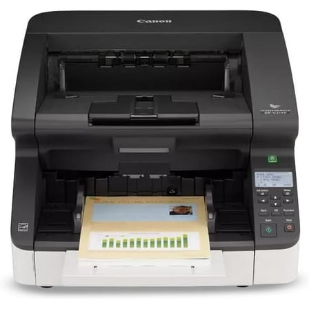 Restored Canon imageFORMULA DR-G2140 Production Document Scanner (3149C009) – 140 ppm / 280 ipm Duplex, 600 dpi Optical, 500-Sheet ADF, USB & Ethernet (Refurbished)