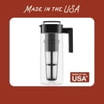 thumbnail image 2 of Takeya Flash Chill Iced Tea Maker - Versatile Tea Brewer for Loose/Bagged Tea - Patented Flash Chill Tech Hot/Cold Use BPA-Free Tritan Dishwasher Saf, 2 of 7