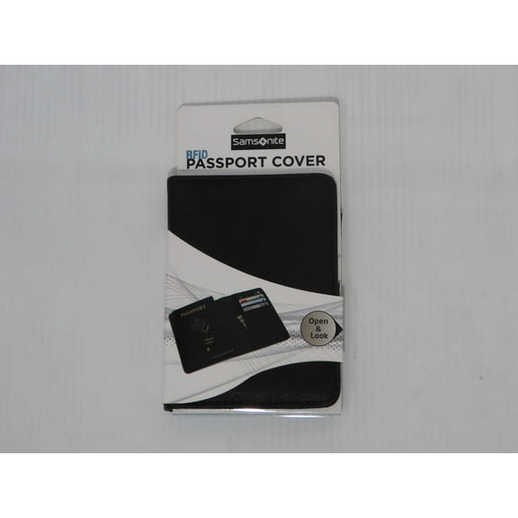 Samsonite RFID Passport Holder, Black