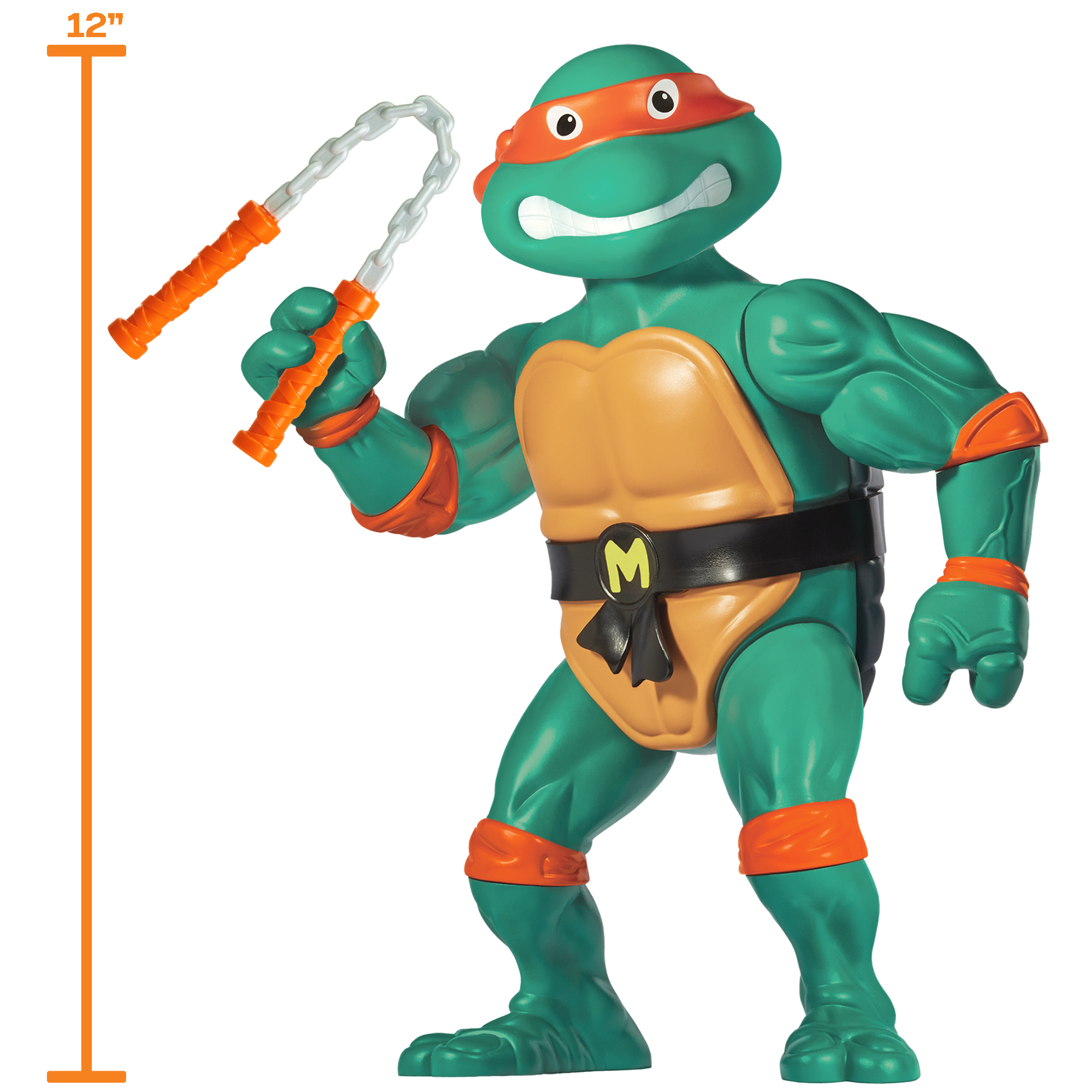 Teenage Mutant Ninja Turtles 12” Original Classic Michelangelo Giant Figure - image 2 of 6