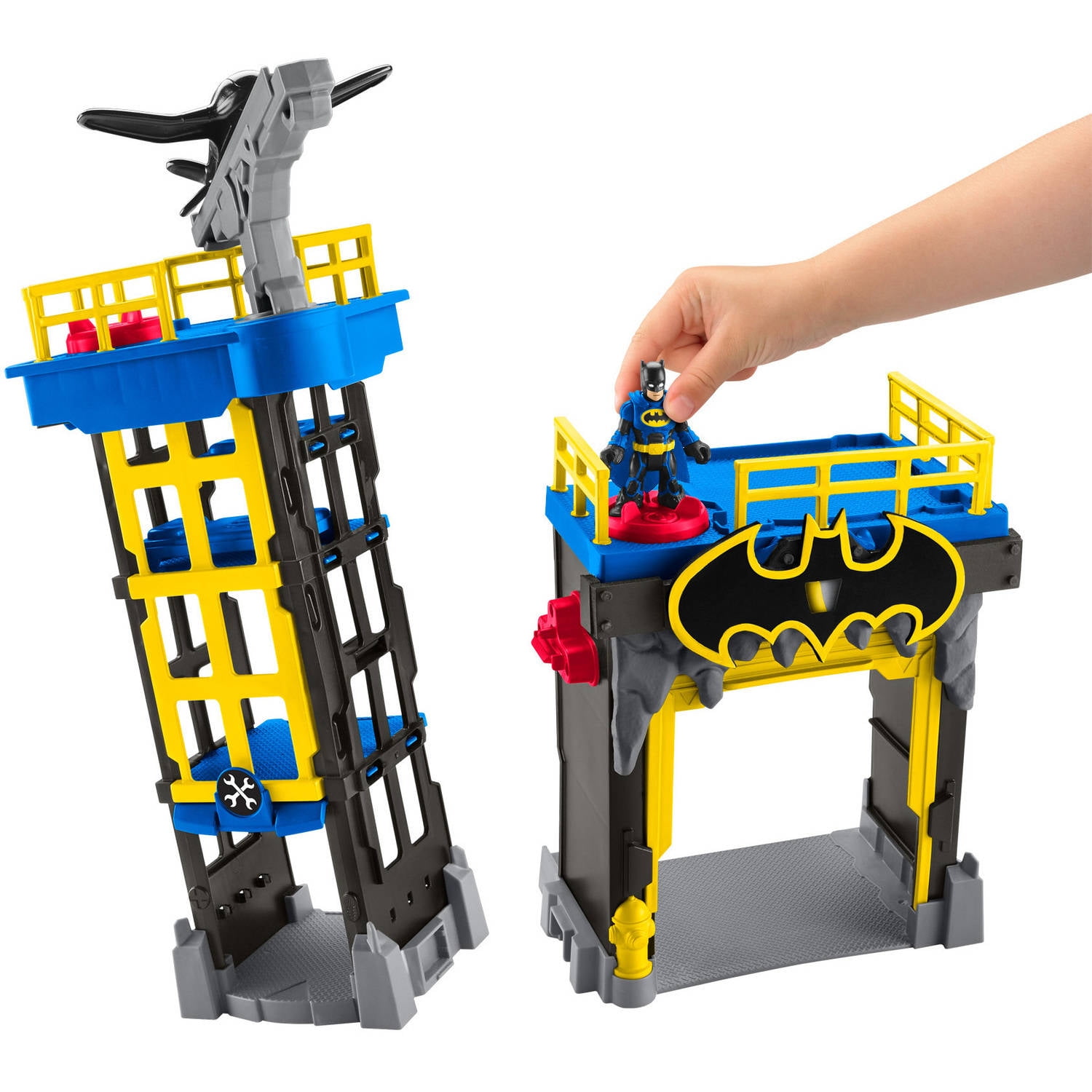 Toys Action Figure Imaginext DC Super Friends Streets Gotham City Tower Playset 887961348392 eBay