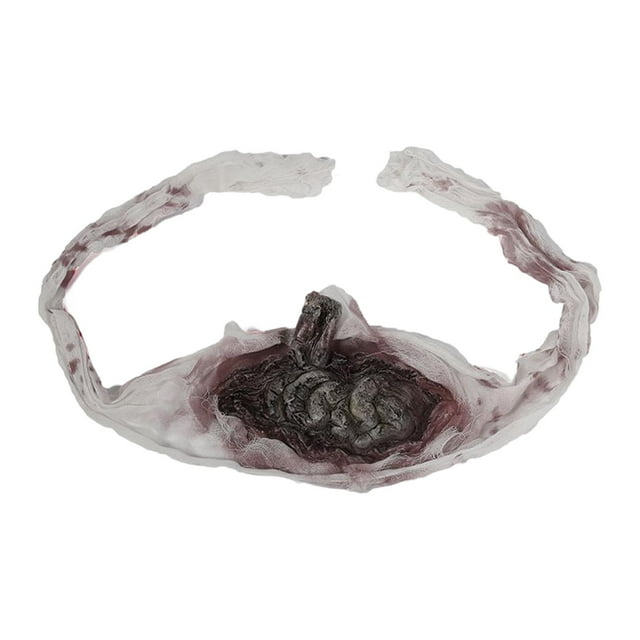 Halloween Tricky Belt Horror para Interiores Fiesta Al Aire Libre Suministros Haunted House Bloody Prop 105cmx18cm Macarena Cinturón complicado de Halloween