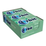 ORBIT Sweet Mint Sugar Free Chewing Gum, 14 count , (Pack of 12)