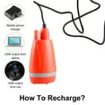 thumbnail image 4 of Portable Camping Shower Shower Head With Water Pump, 2200mah Removable Rechargeable Battery, Usb Cable,, 4 of 5