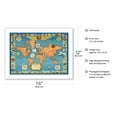 thumbnail image 2 of Famous Flights and Air Routes of the World - Pan American Airways - United Air Lines - Vintage Airline Travel Poster c.1937 - Bamboo Fine Art 290gsm Paper (Unframed) 12x16in, 2 of 4