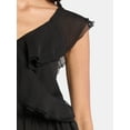 thumbnail image 5 of Time and Tru Women’s Ruffle Wrap Tank Top, XS-XXXL, 5 of 5