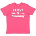 thumbnail image 3 of Inktastic I Love Mommy Youth T-Shirt, 3 of 5
