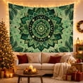 thumbnail image 3 of Potted Houseplants with Shelves Mandala Dominates, Nostalgic Vintage for Botanical Art Lovers, Wall Decor, Mother'S Day Gift, Tapestry Wall Hanging for Dorm and Living Room, 3 of 7
