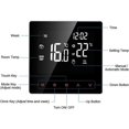 thumbnail image 5 of 16A Digital Thermostat, LCD Display, Touchscreen, Programmable, for Home, School, Office, Hotel, White, 5 of 5