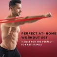 thumbnail image 4 of Rubberbanditz Bandes d'Assistance pour Tractions / Bandes d'Exercice de Résistance Robustes pour la Musculation, la Mobilité et l'Étirement (20-150 lbs), 4 of 5
