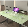 thumbnail image 3 of MOYISHI Cyan Green Marble Contact Paper 15.7 x 393.7 Inches Peel and Stick Wallpaper Vinyl Film Self Adhesive Removable Waterproof Wall Paper for Countertop Cabinet Kitchen, 3 of 6