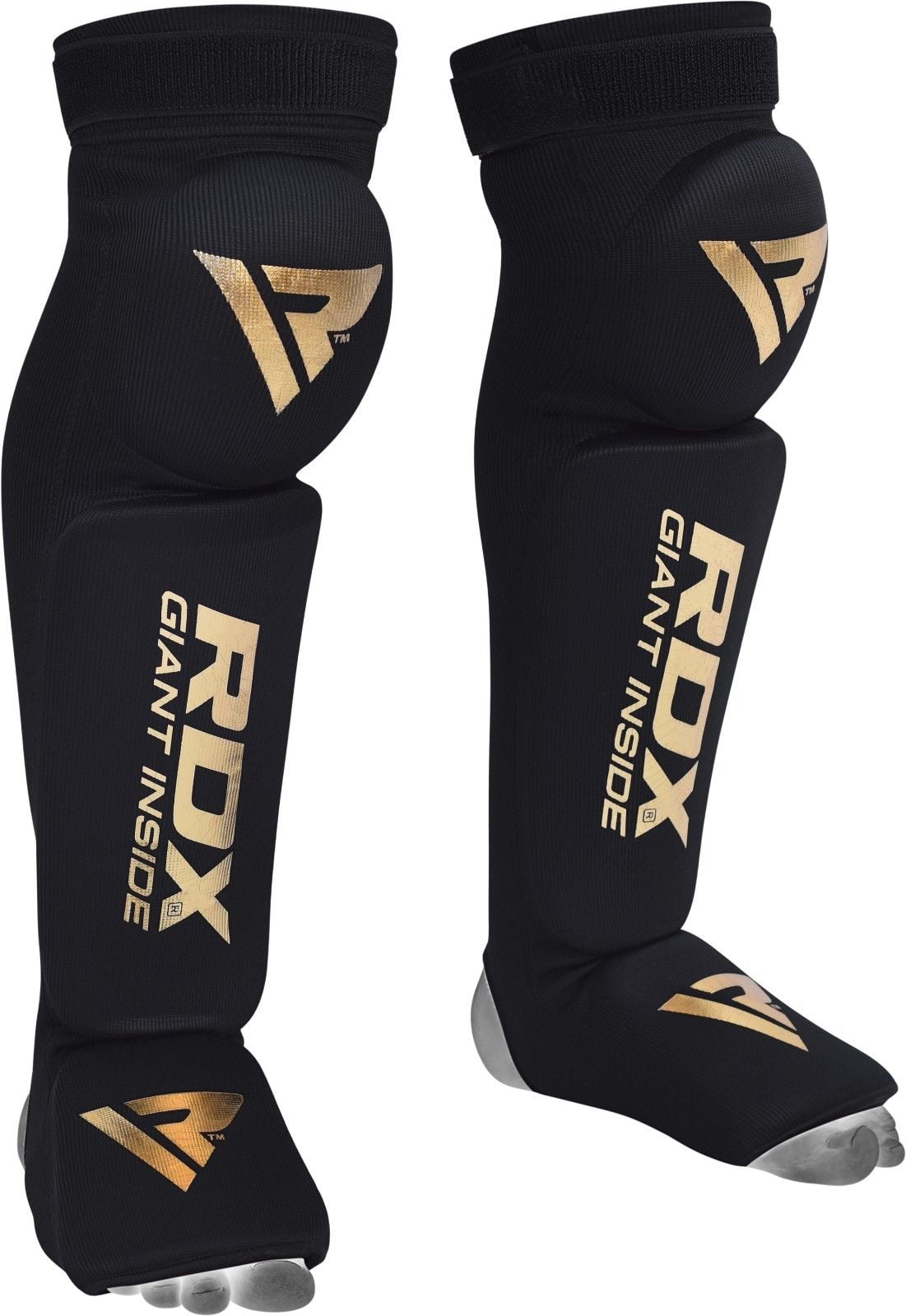 RDX Shin Guards Instep Leg Pads Knee Support MMA Protector Foot Thai Kickboxing