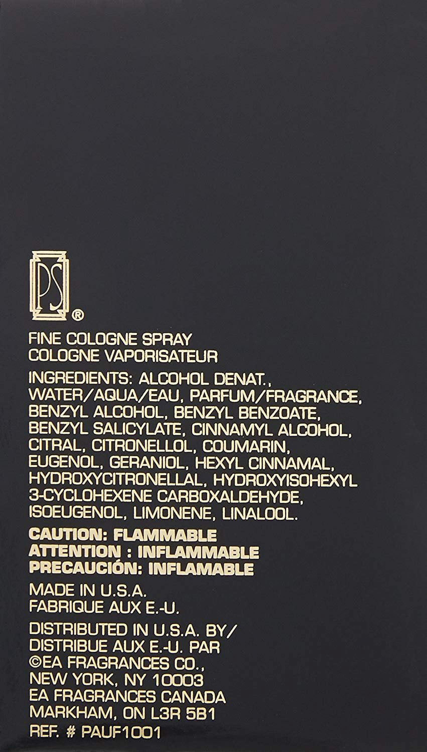 Ps By Paul Sebastian For Men. Fine Cologne Spray 4.0 Oz