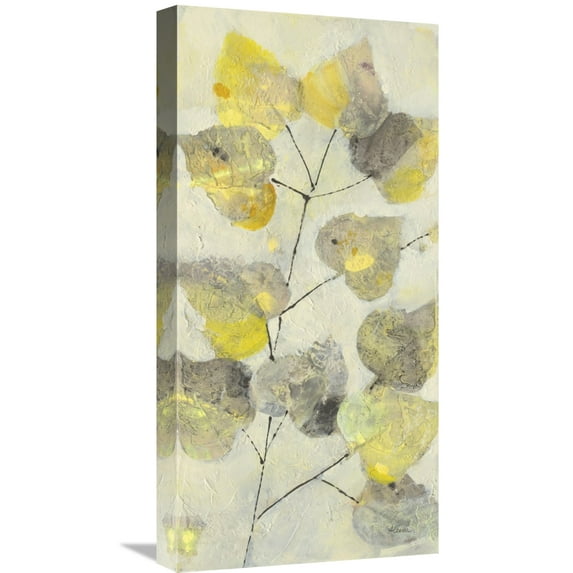 Global Gallery Albena Hristova 'Aspen Branch I' Canvas Wall Art