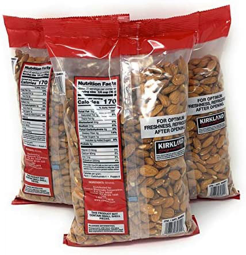 Supreme Whole Almonds, 3 Pack (3 Pounds)