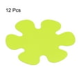 thumbnail image 3 of Uxcell 12 Packs Non Slip Stickers 3.94" Bath Shower Floor Flower Style Decals Grass Green, 3 of 7