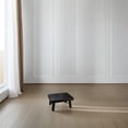 thumbnail image 4 of VERDANVERSE Tea Room Floor Stool Black Wood Step Stool Rectangular Design 1Set, 4 of 8