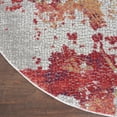 thumbnail image 4 of Nourison Global Vintage Painterly Multicolor 6' x ROUND Area Rug, (6' Round), 4 of 8