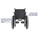 thumbnail image 4 of Silla de ruedas Invacare Tracer SX5 para adultos | Plegable para uso diario | Asiento de 45 cm | Brazos completos, color negro/plateado, 4 of 5